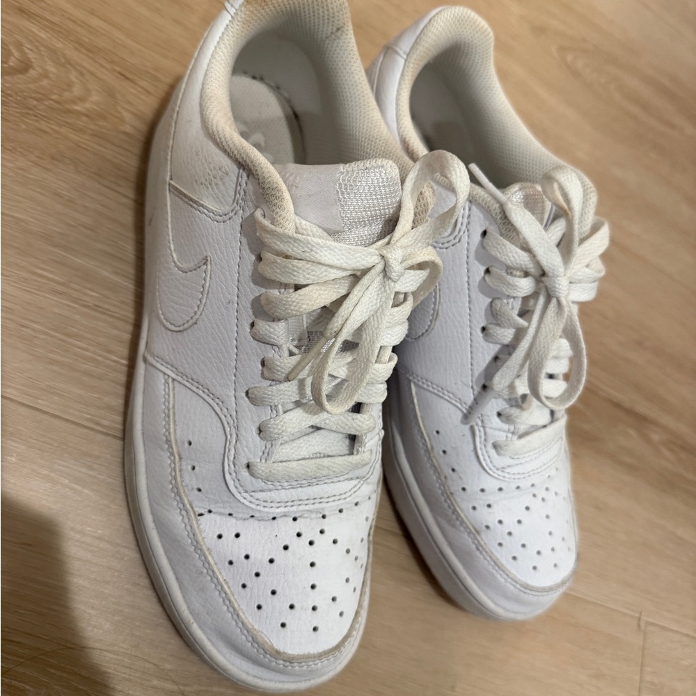 Nike White Air Force 1 Sneakers - size 9